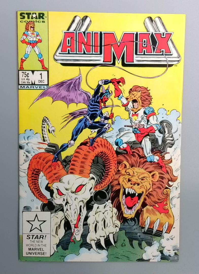 Animax #1 VF/NM Marvel 1986