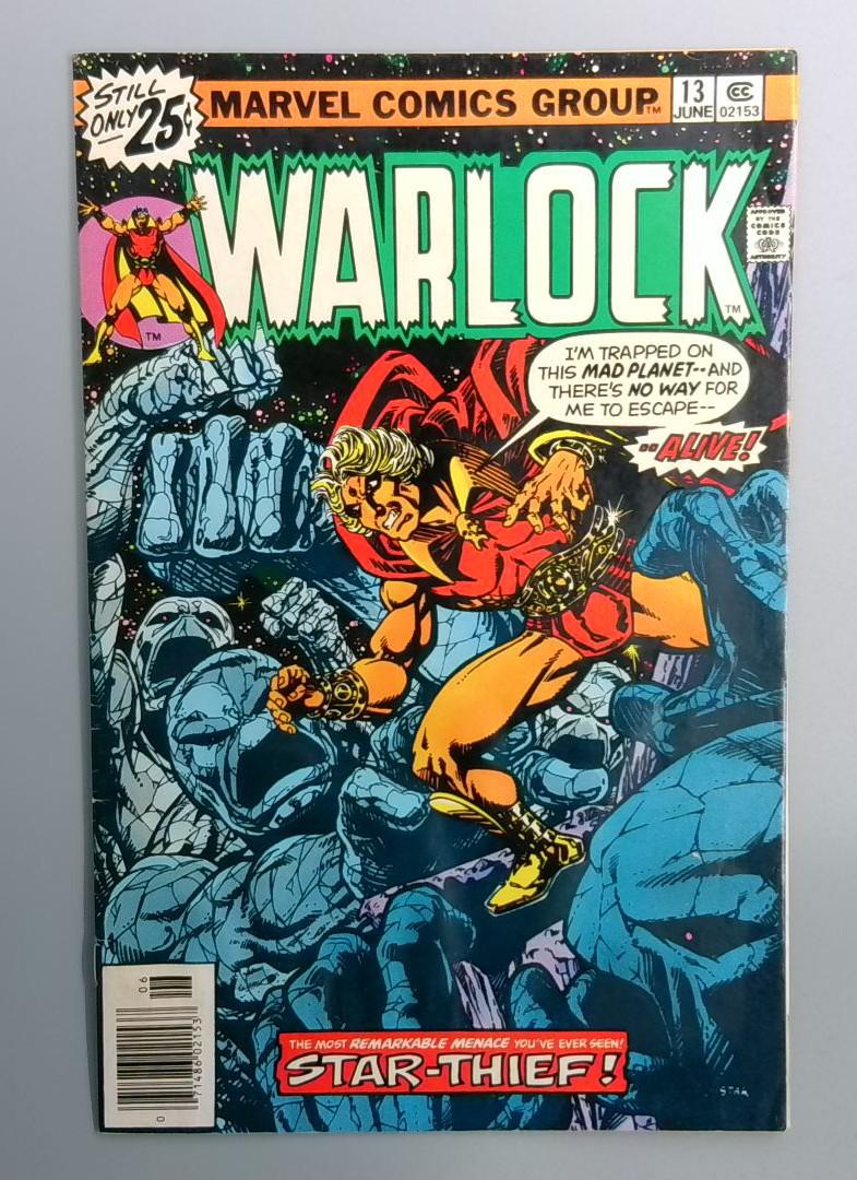 Warlock #13 Bottom Warped Marvel 1975