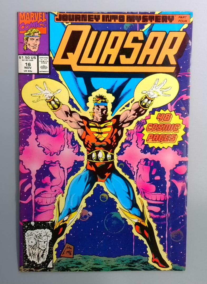 Quasar #16 Thanos Marvel 1990