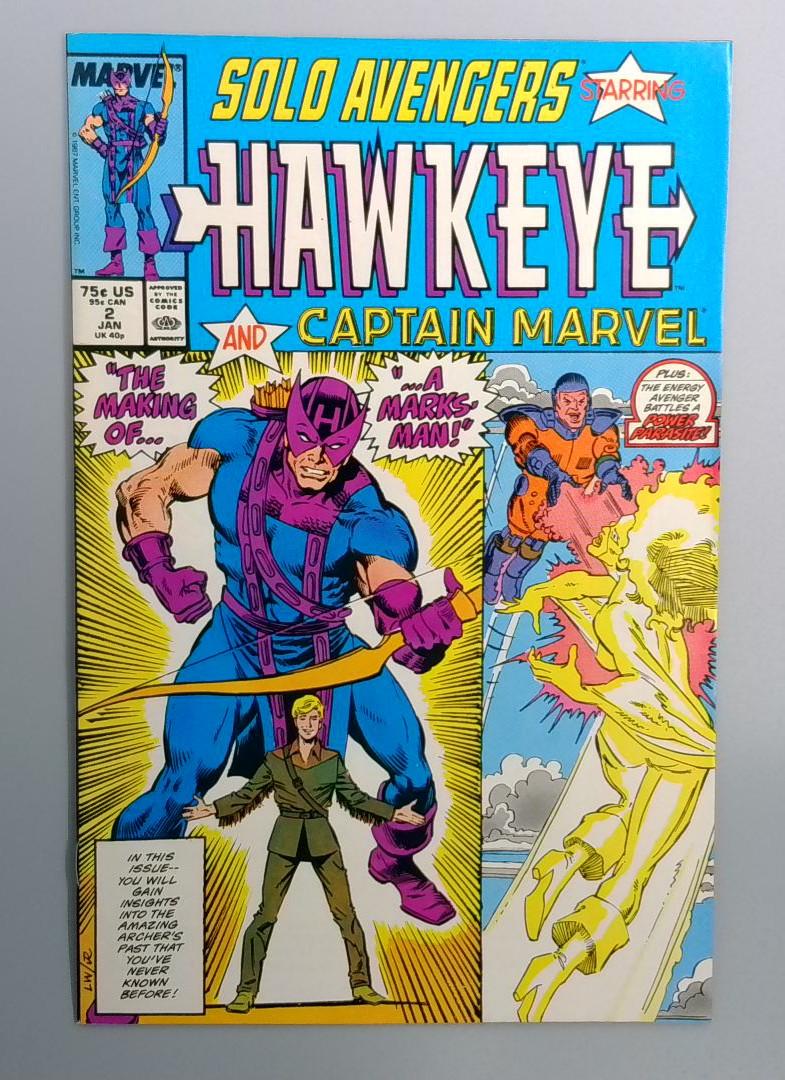 Solo Avengers #2 VF/NM Marvel 1987