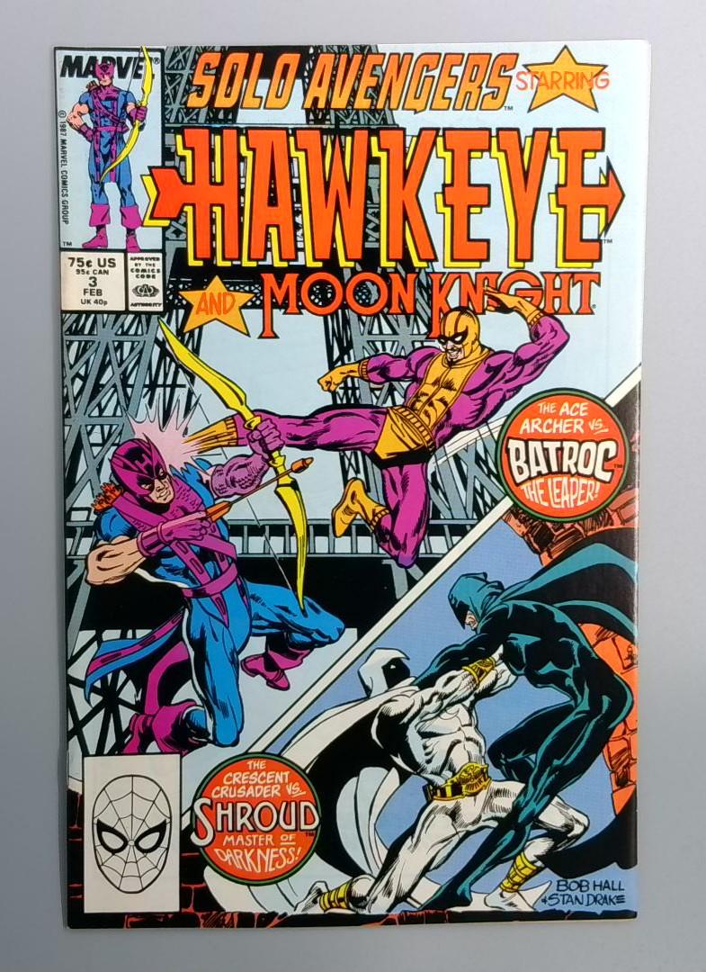 Solo Avengers #3 NM- Marvel 1988