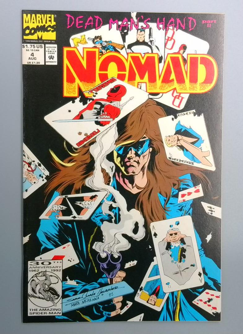 Nomad #4 NM Early Deadpool Marvel 1992
