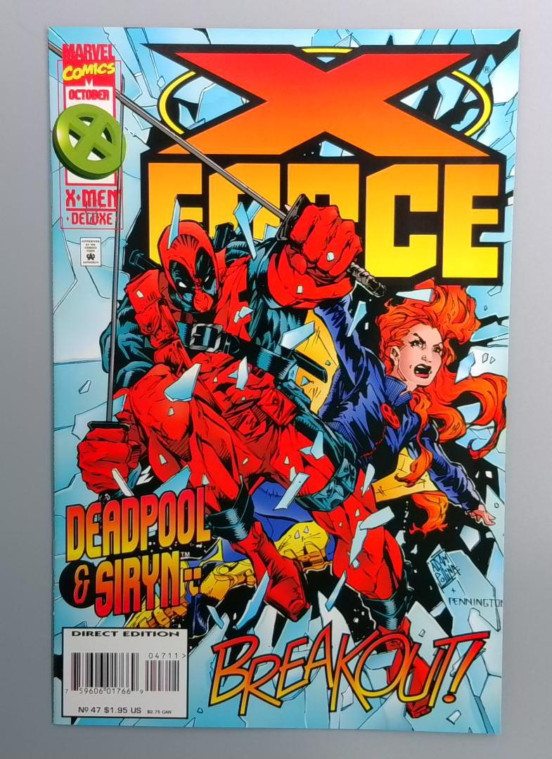 X-Force #47 NM Deluxe Edition Marvel 1995