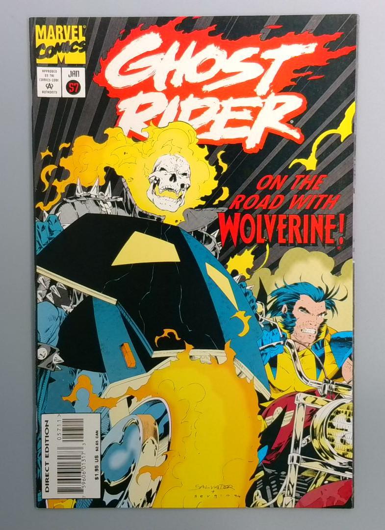 Ghost Rider #57 NM Wolverine Marvel 1995