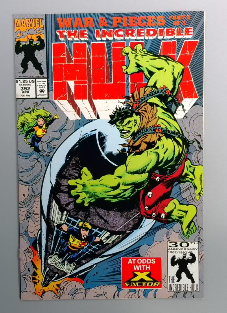 Incredible Hulk #392 NM- X-Factor Marvel 1992