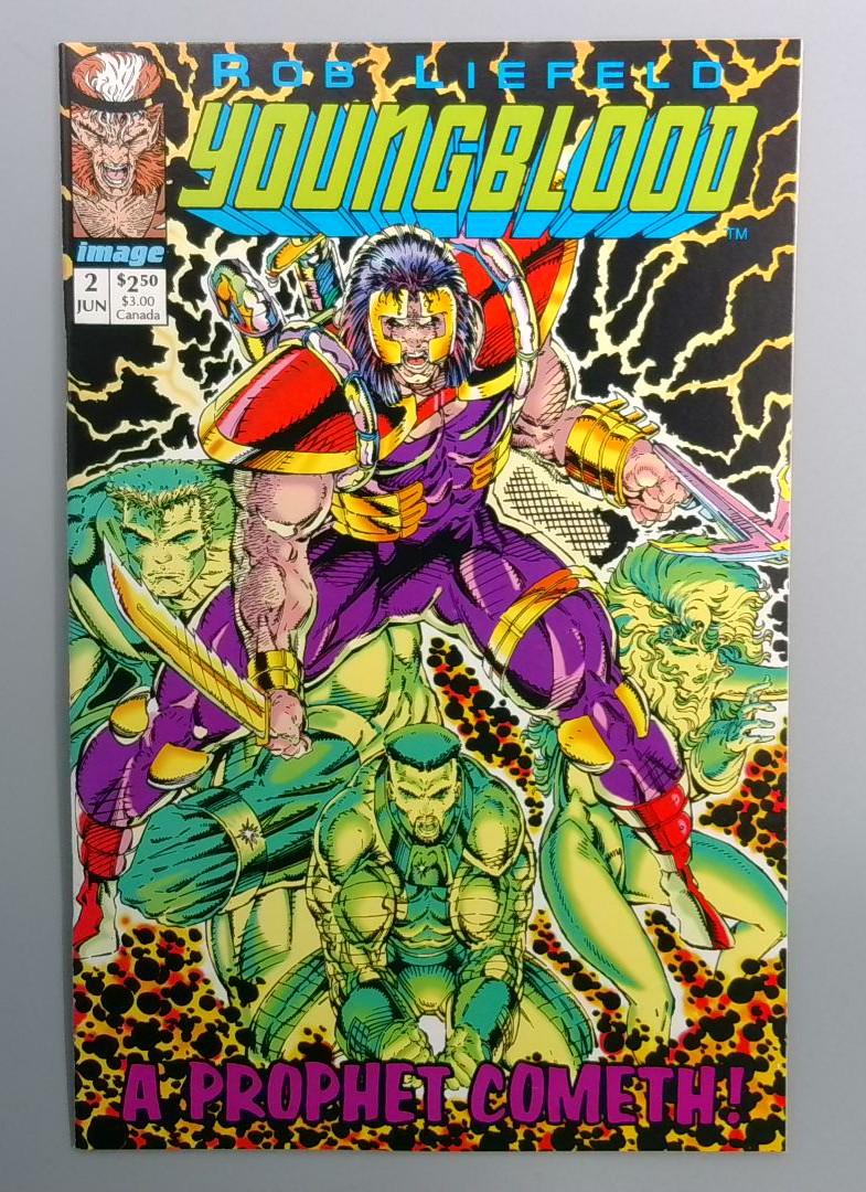 Youngblood #2 NM 1st Prophet, Shadowhawk Image 1992