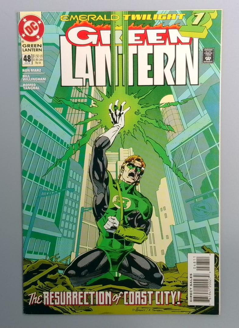 Green Lantern #48 VF/NM 1st Cameo Appearance of Kyle Raynor DC 1994