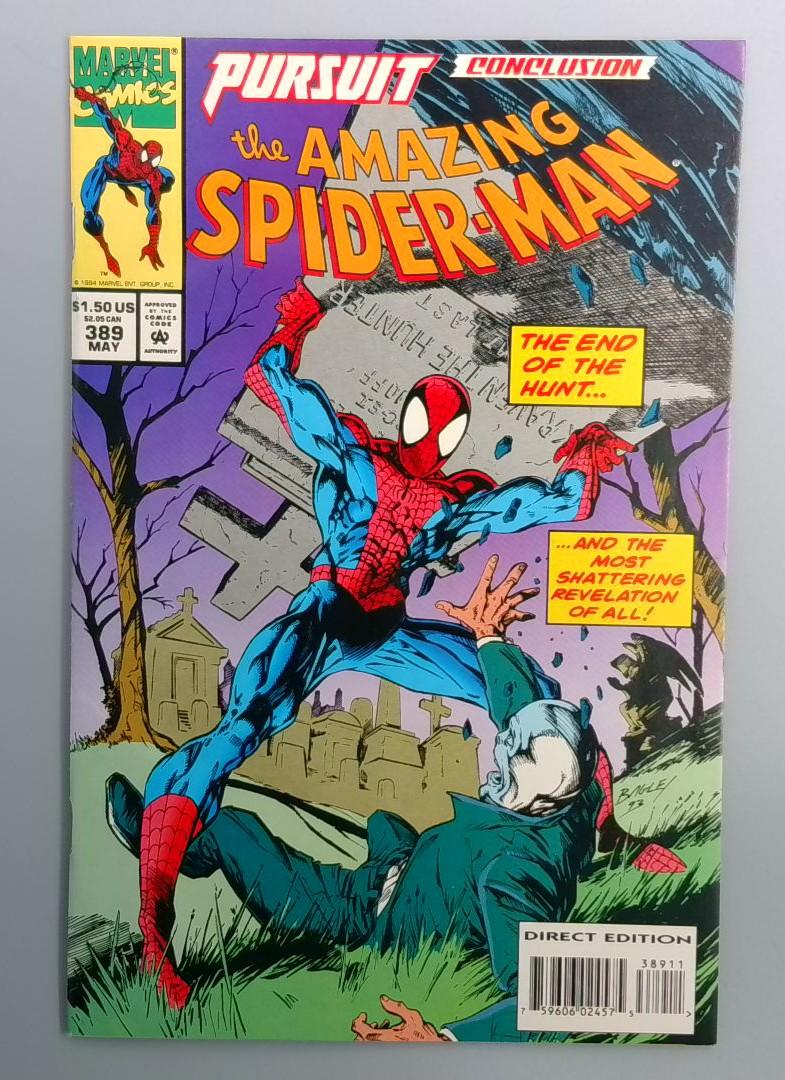 Amazing Spider-Man #389 NM Origin of Chameleon Marvel 1994