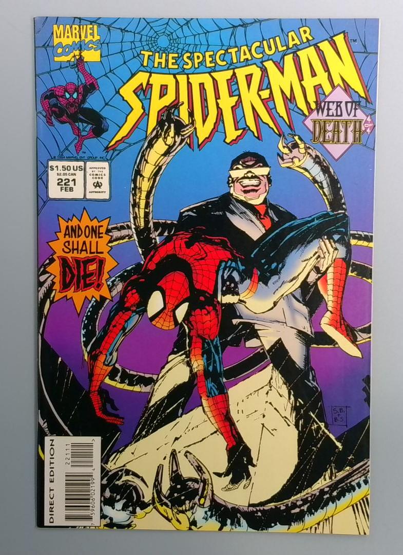 Spectacular Spider-Man #221 NM Marvel 1995