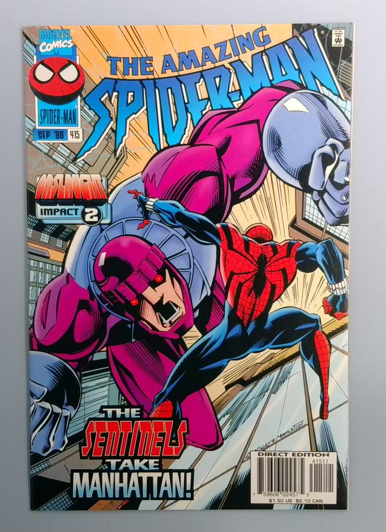 Amazing Spider-Man #415 NM Onslaught Saga Marvel 1996