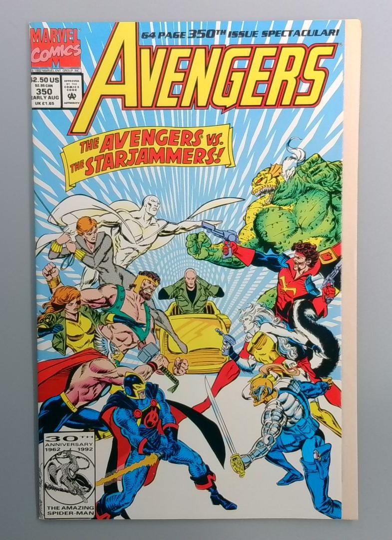 Avengers #350 NM 1st Appearance of Galen-Kor Marvel 1992