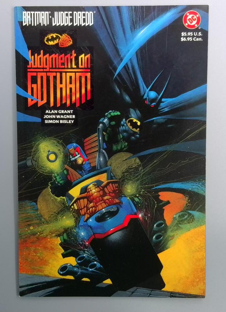 Batman Judge Dredd Judgment on Gotham NM DC 1991