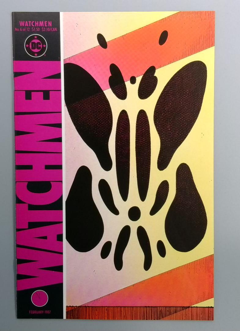 Watchmen #6 NM- Rorschach Origin DC 1987