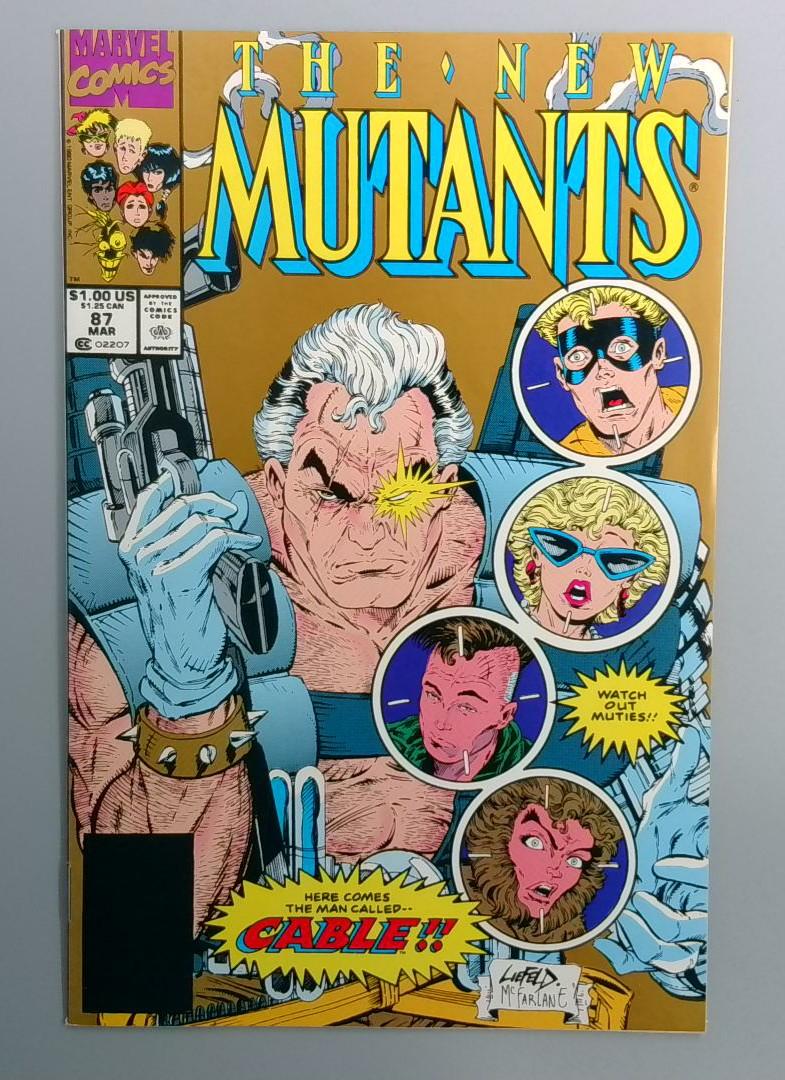 New Mutants #87 NM- 1st Cable, 2nd Print, Marvel 1990
