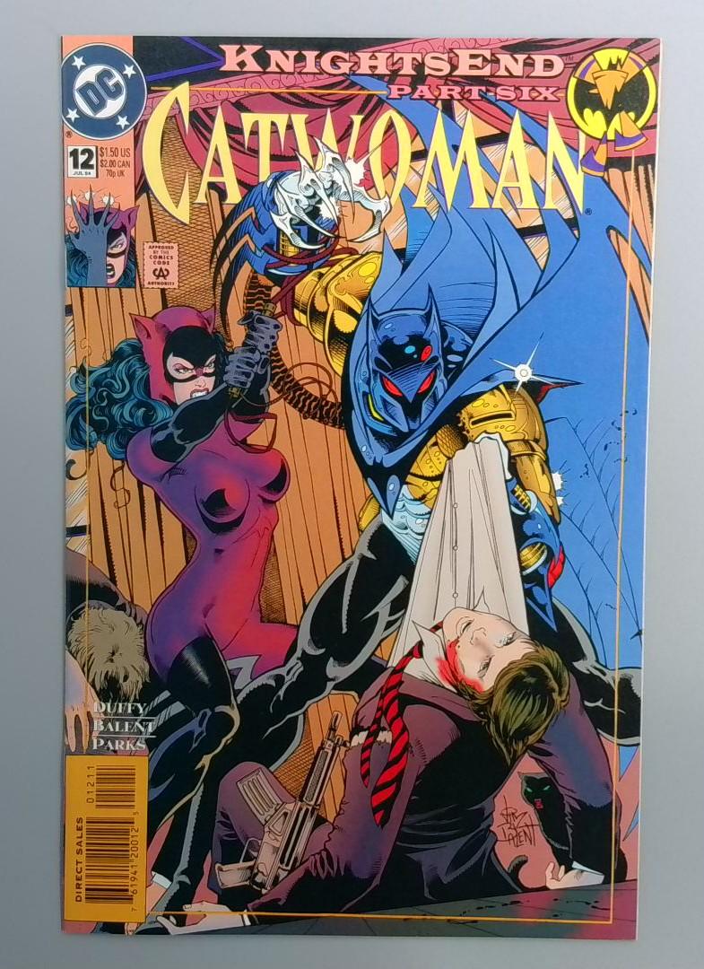 Catwoman #12 NM Bruce Wayne Back in Batman Costume DC 1994