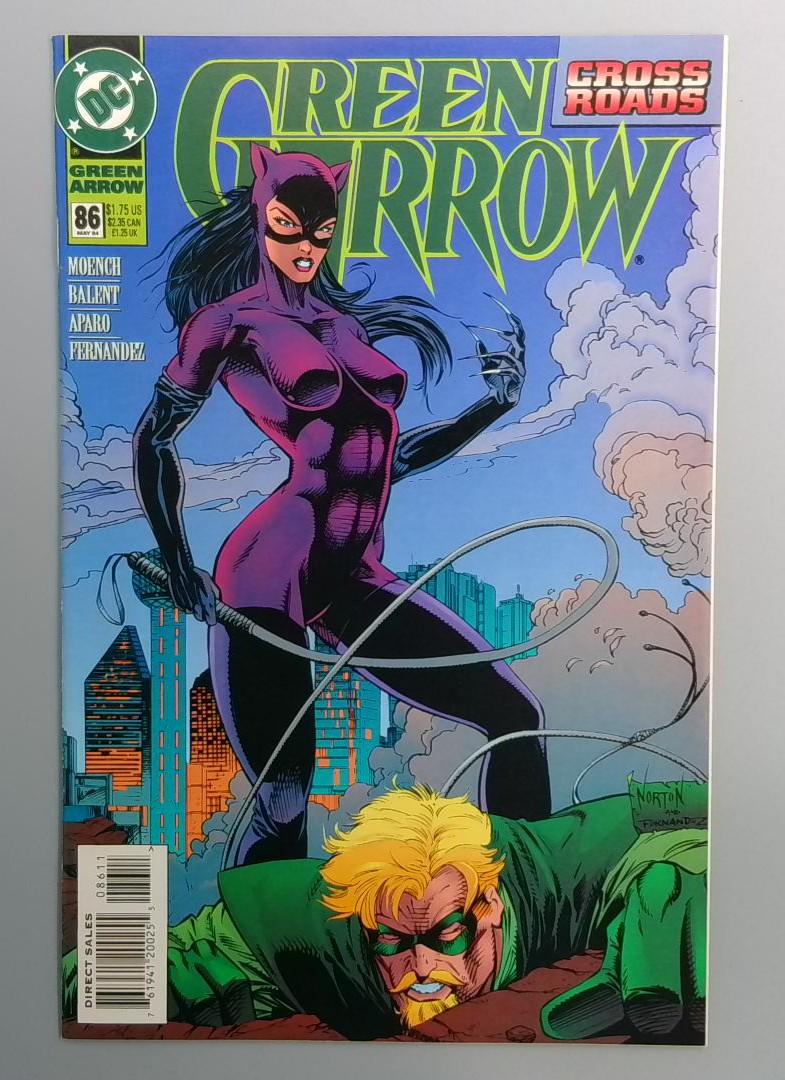 Green Arrow #86 NM Catwoman, DC 1994