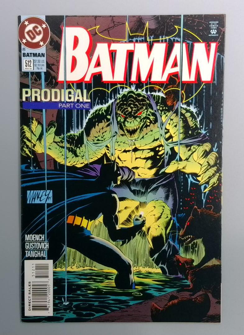Batman #512 NM Killer Croc DC 1994