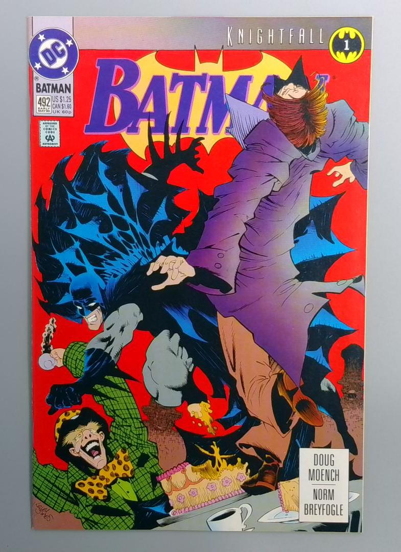 Batman #492 NM Knightfall Part 1 DC 1993