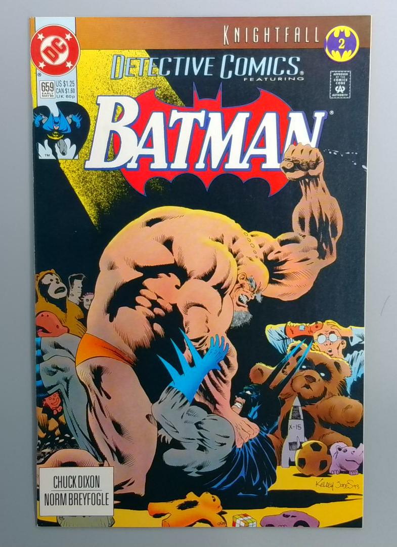 Detective Comics #659 NM Knightfall Part 2 Direct Edition DC 1993