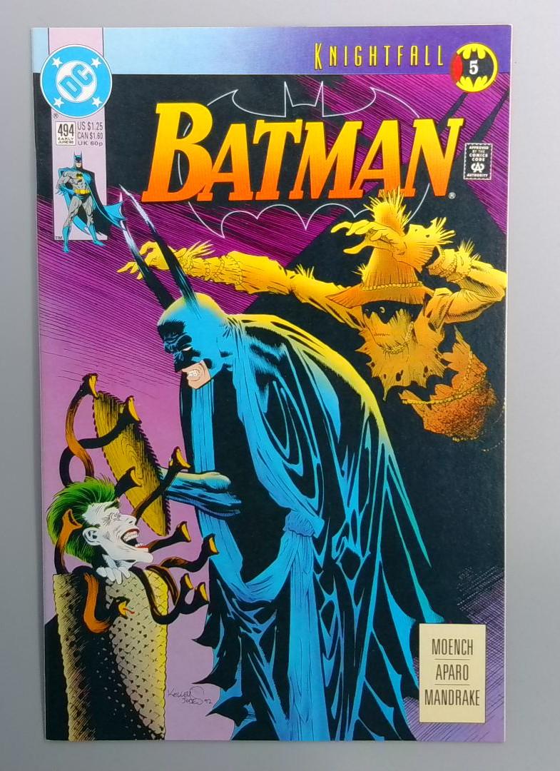 Batman #494 NM Knightfall 5 DC 1993
