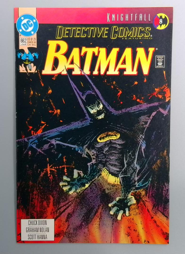 Detective Comics #662 NM- Knightfall Part 8 DC 1993