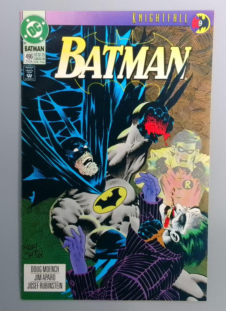Batman #496 NM Knightfall 9 DC 1993