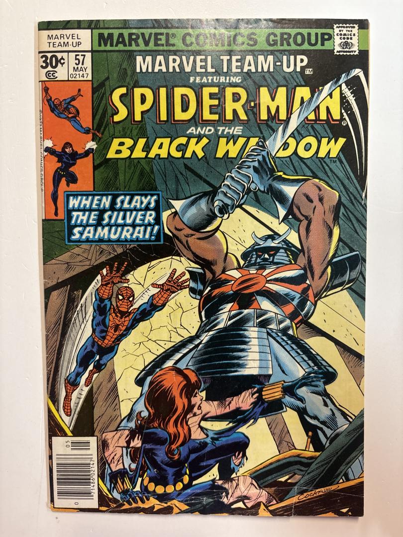 Marvel Team-Up #57 Black Widow Team-Up Marvel 1977