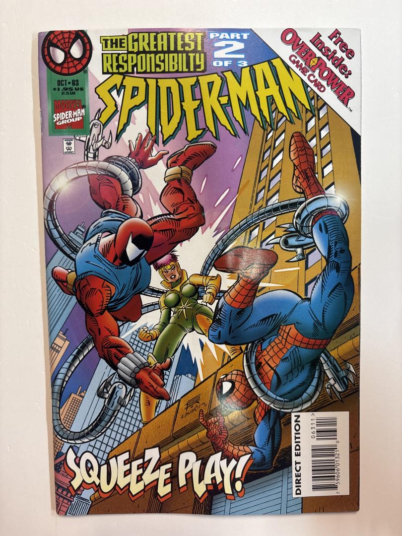 Spider-Man #63 Direct Edition Marvel 1995