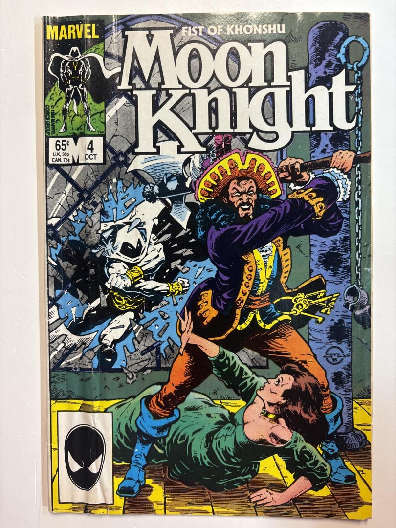 Moon Knight #4 Direct Edition Marvel 1985
