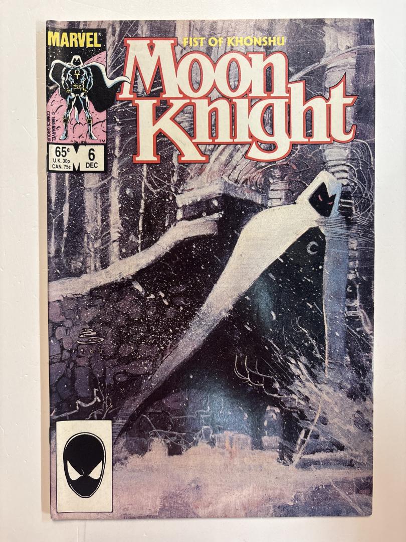 Moon Knight #6 Direct Edition Marvel 1985