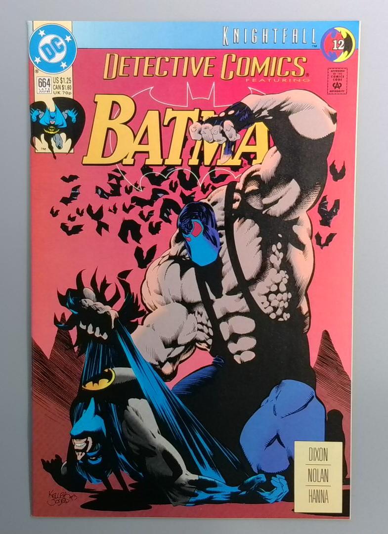 Detective Comics #664 NM Knightfall Part 12 DC 1993