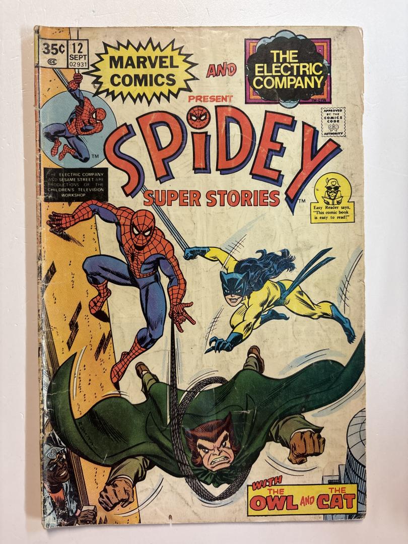 Spidey Super Stories #12 Marvel 1975