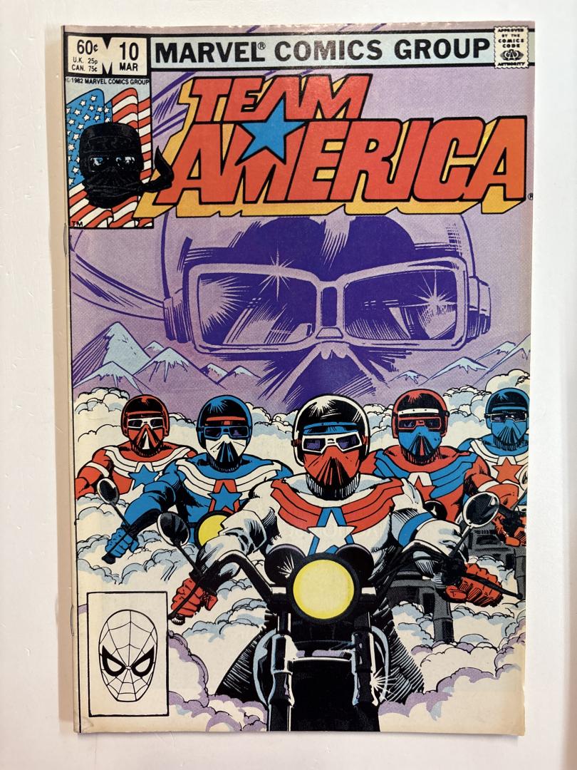 Team America #10 Direct Edition Marvel 1983