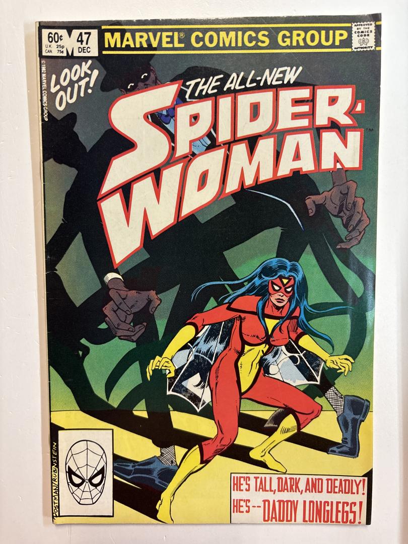 Spider-Woman #47 Direct Edition Marvel 1982