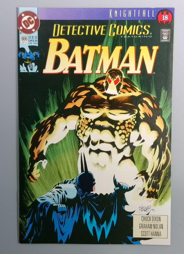 Detective Comics #666 NM Knightfall Part 18 DC 1993