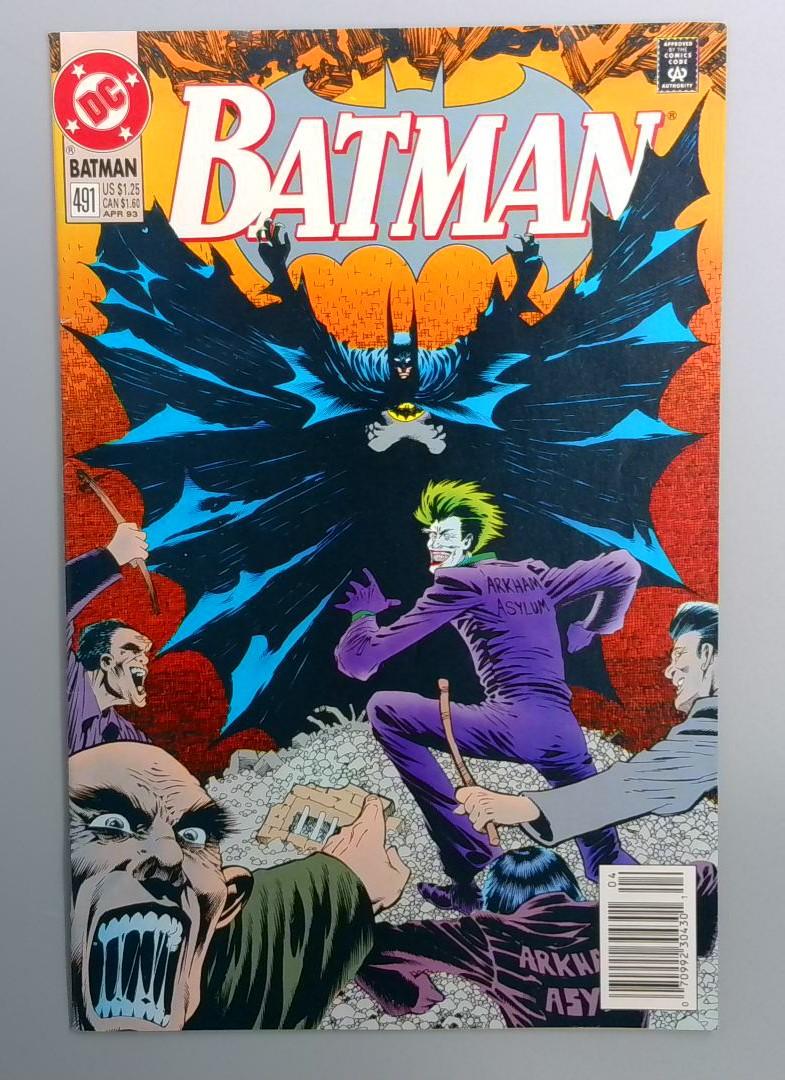 Batman #491 Newsstand Edition DC 1993