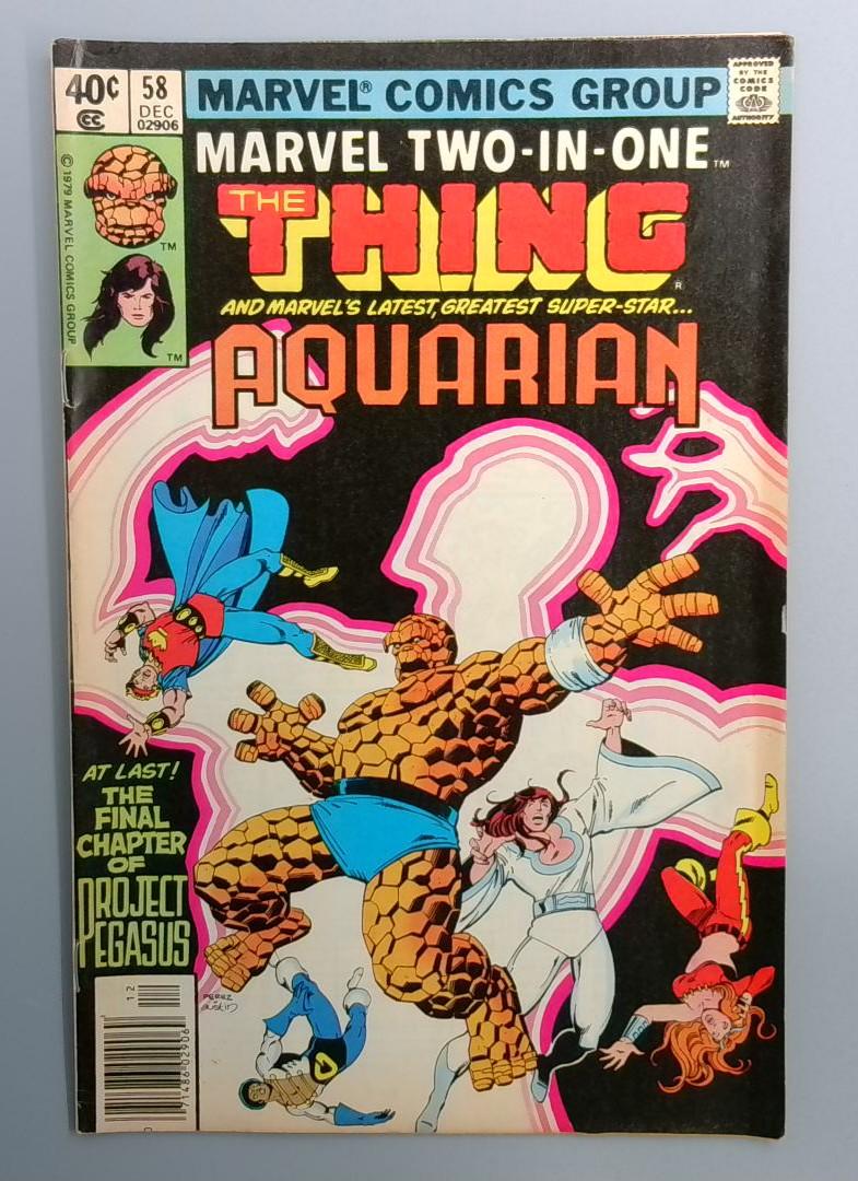Marvel Two-In-One #58 Newsstand Edition Marvel 1979