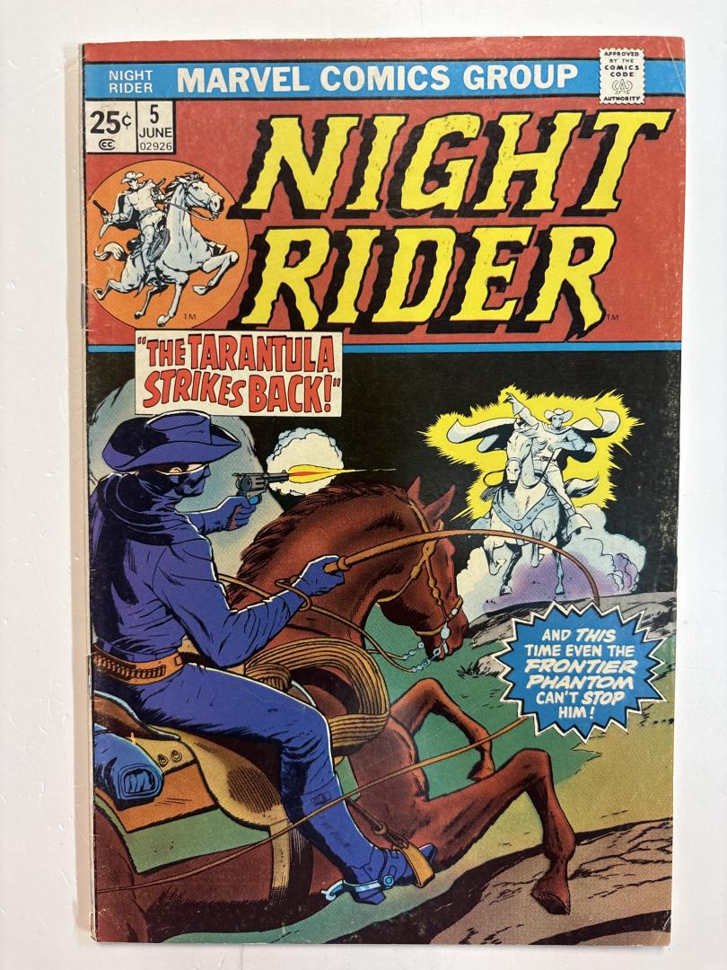 Night Rider #5 Marvel Comics Group June 1974