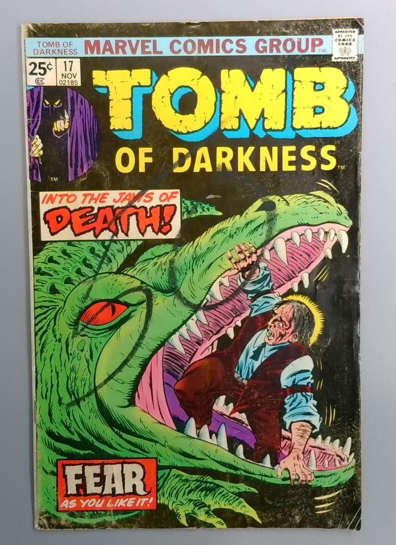 Tomb of Darkness #17 Marvel Comics Group 1973