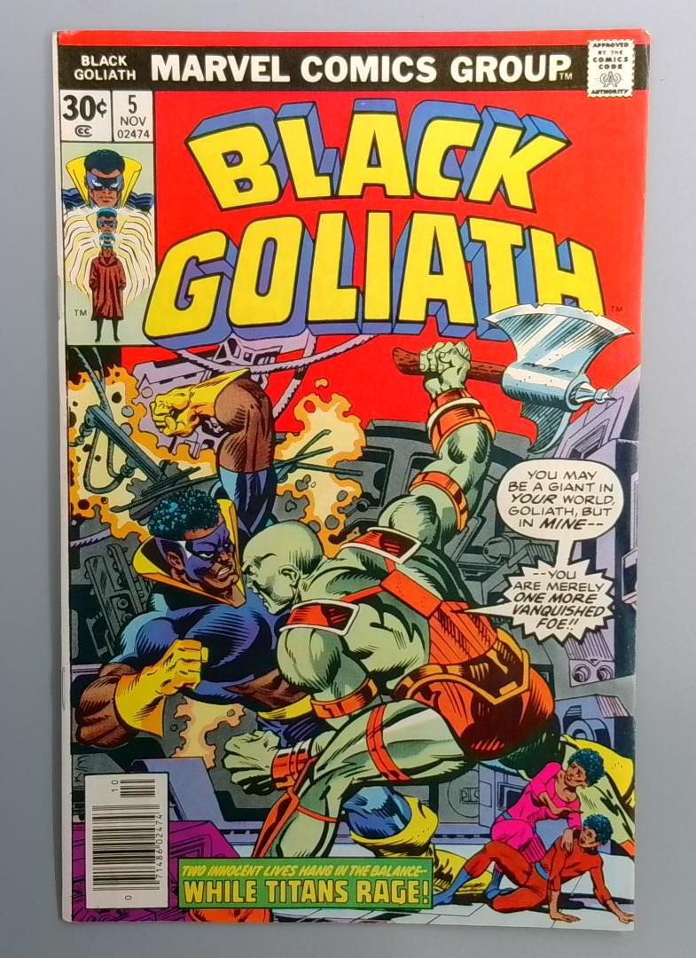 Black Goliath #5 VF+ Marvel 1976