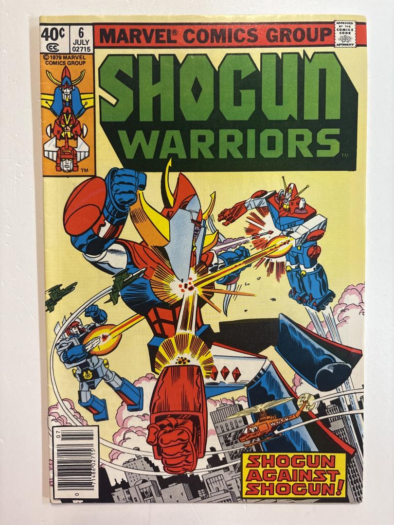 Shogun Warriors #6 VF Marvel July 1979