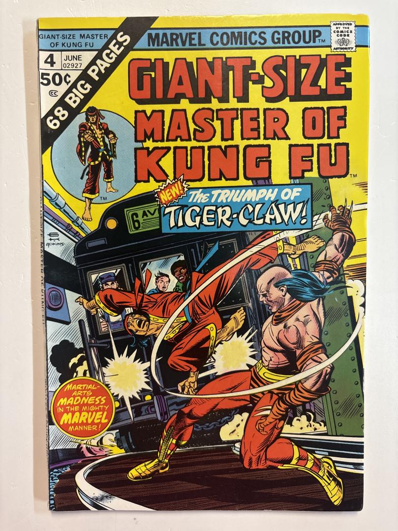 Giant-Size Master of Kung Fu #4 Marvel 1975