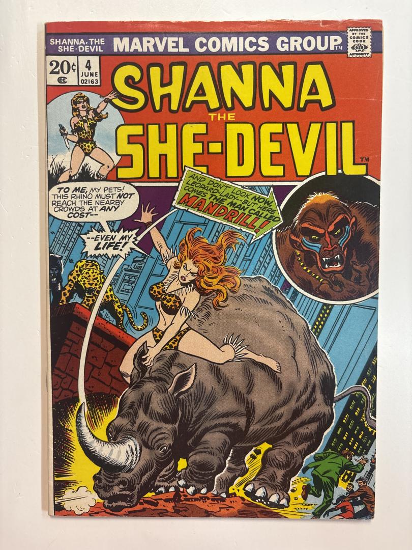 Shanna the She-Devil #4 Marvel 1963