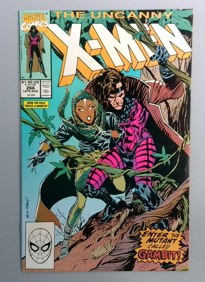 Uncanny X-Men #266 NM- 1st Gambit Appearance Marvel 1990