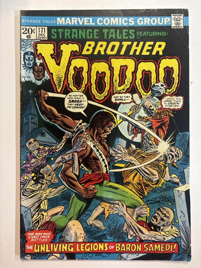 Strange Tales #171 VG Brother Voodoo Appearance Marvel 1973