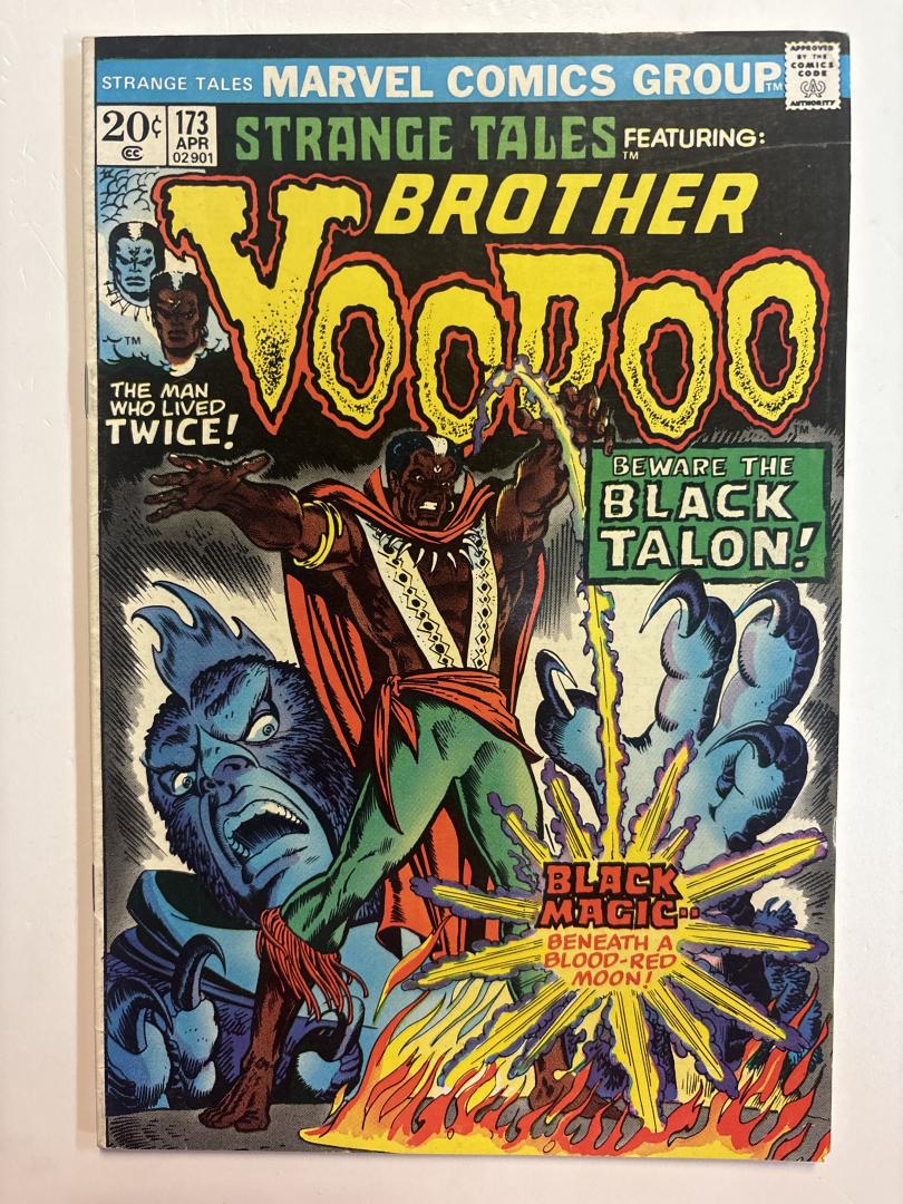 Strange Tales #173 FN Brother Voodoo. Series a Marvel Value Stamp #45 Mantis