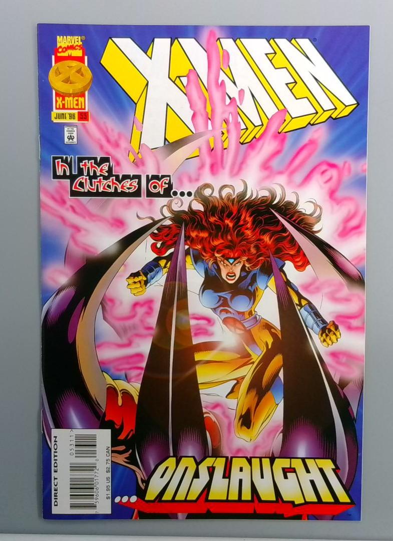 X-Men #53 NM 1st Full Appearance of Onslaught Marvel 1996