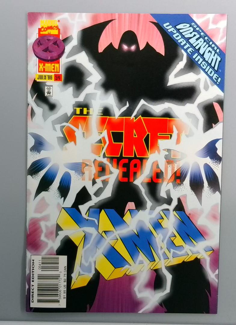 X-Men #54 NM Onslaught Revealed to Be Charles Xavier Marvel 1996
