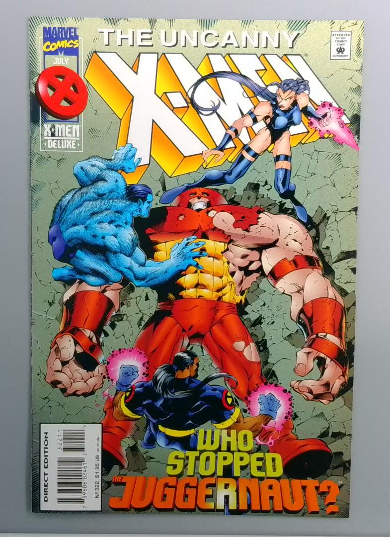 Uncanny X-Men #322 NM- First Mention of Onslaught Marvel 1995