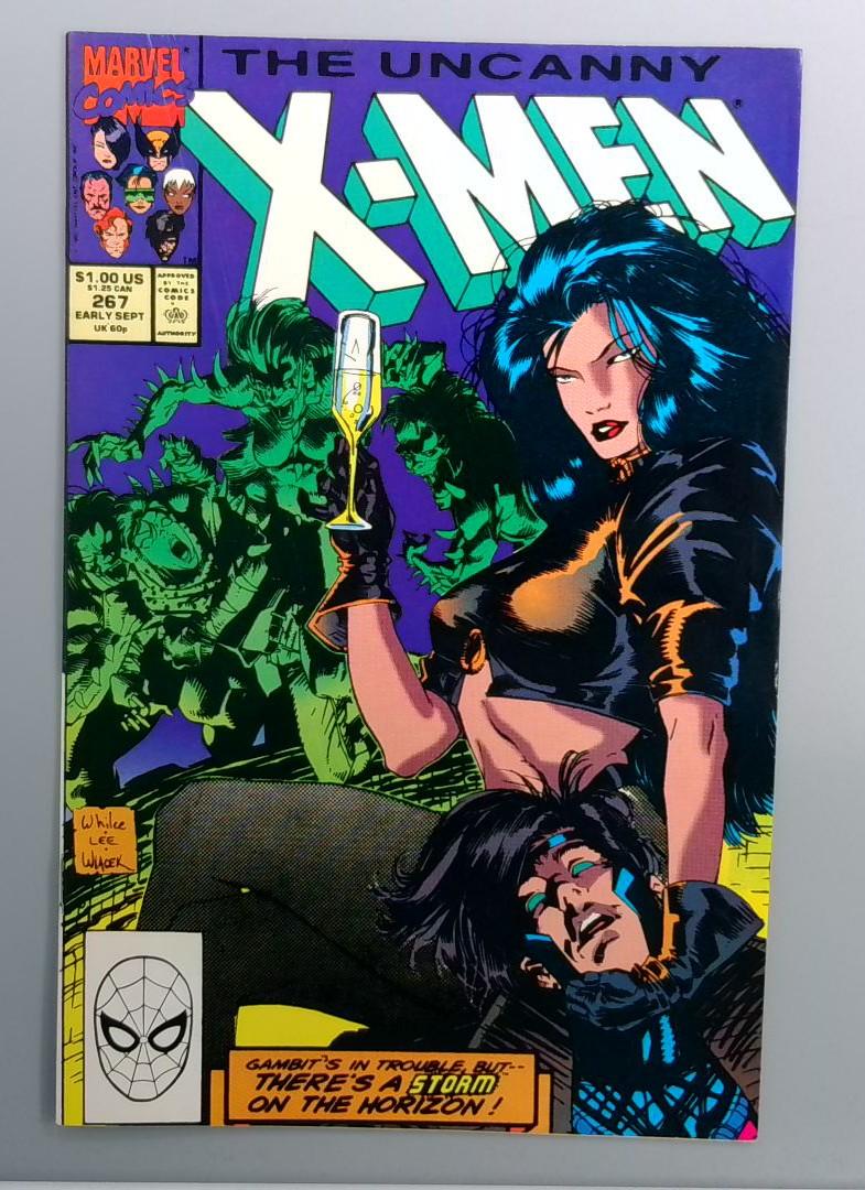 Uncanny X-Men #267 2nd Appearance of Gambit Marvel 1990